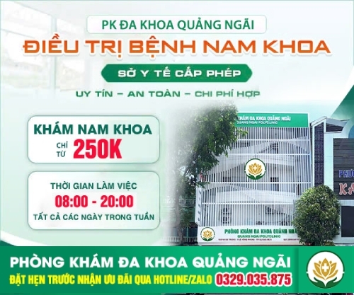 phòng khám nam khoa quảng ngãi