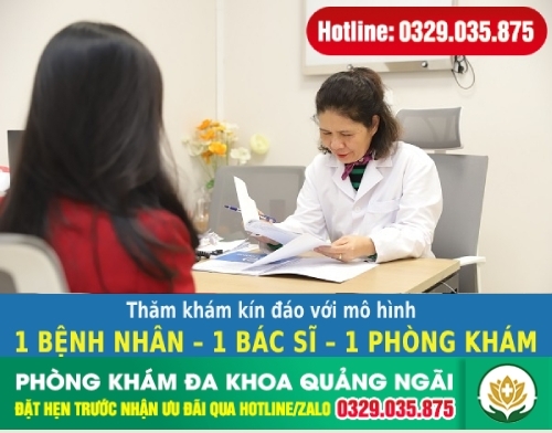 thăm khám kín đáo tại phòng khám